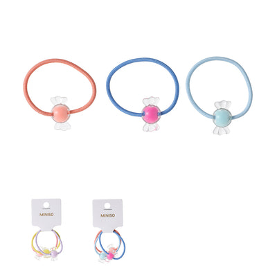 Kids' Fashion Candy Hair Tie (3 pcs)