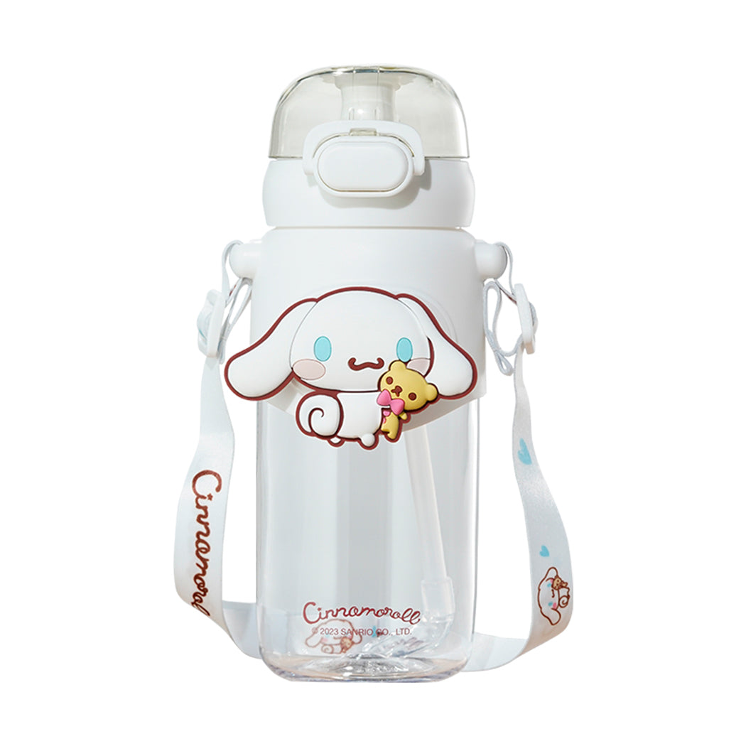 Sanrio characters Water Bottle with Spout Lid (600mL)(Cinnamoroll)