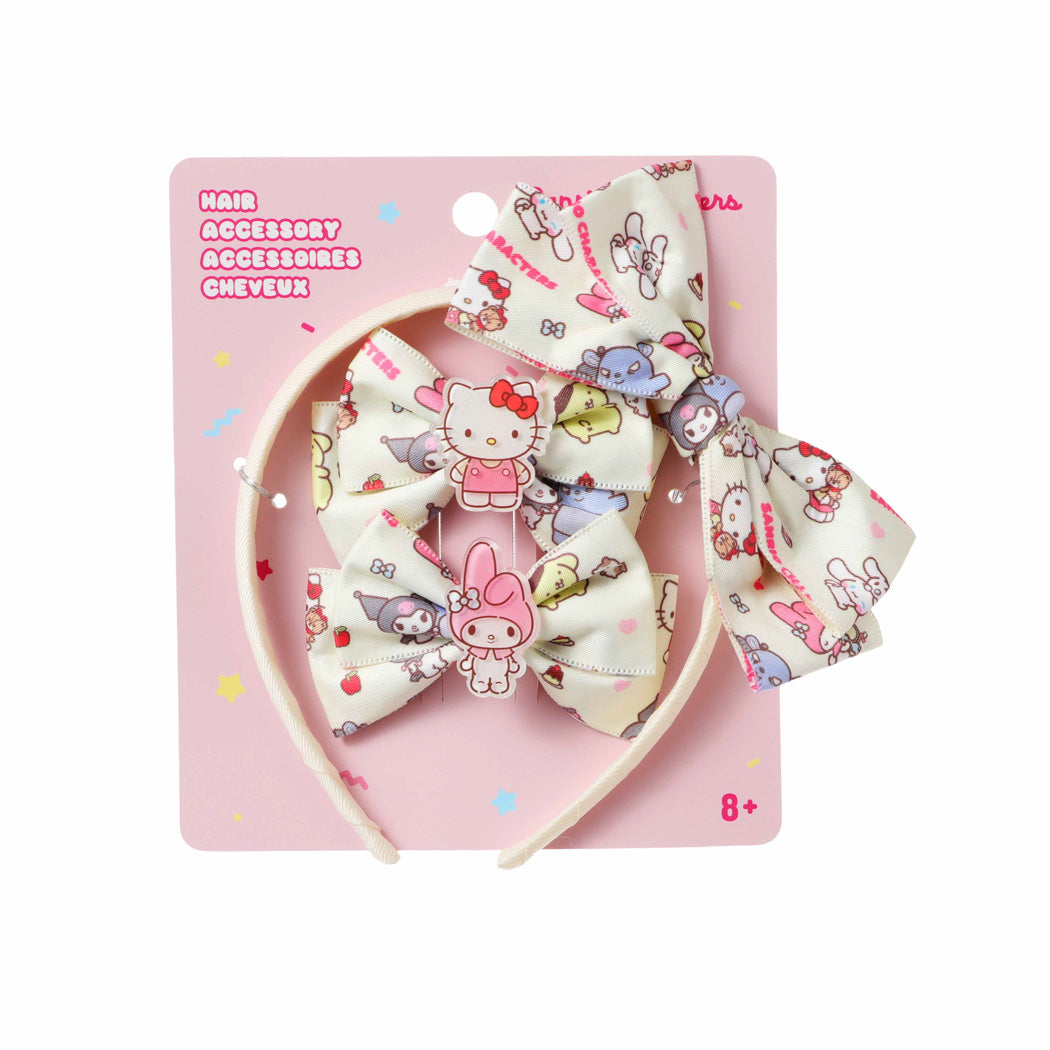 Sanrio characters Hair Accessories Set (3 pcs)