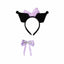 Kuromi Hair Accessories Set  (2 pcs)