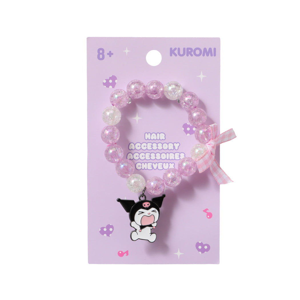 Kuromi Beaded Hair Tie