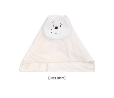 We Bare Bears Collection Throw Blanket(Ice Bear)