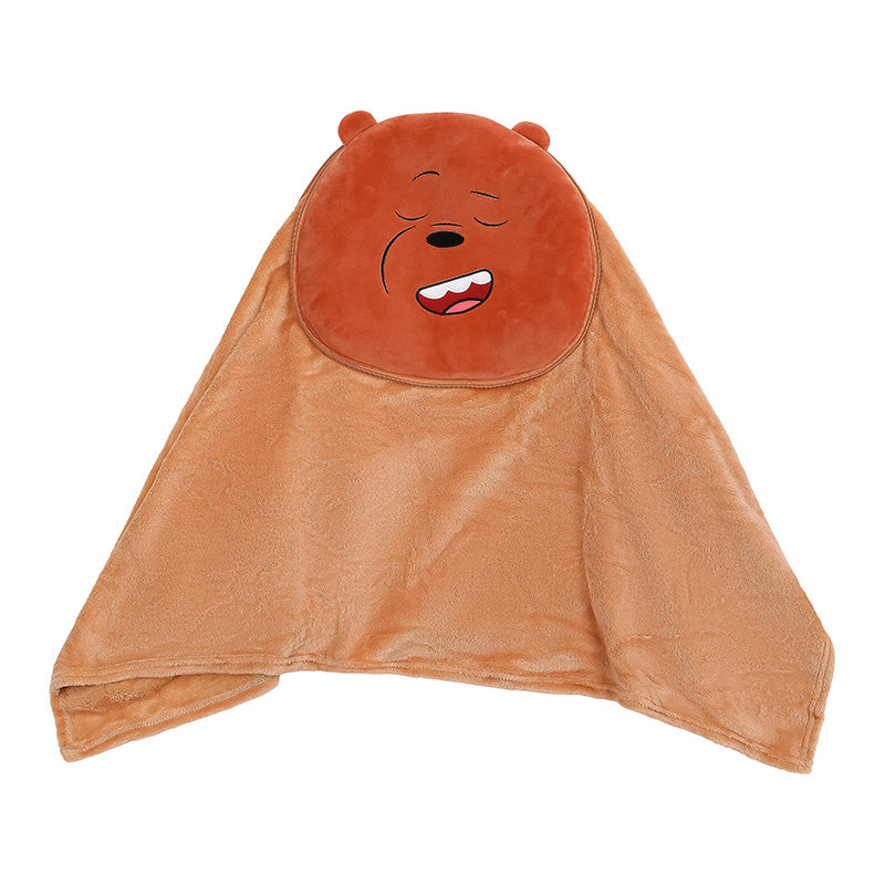 We Bare Bears Collection Throw Blanket(Grizzly)