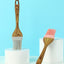 Silicone Oil Brush (grey or pink with wooden handle)