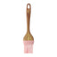 Silicone Oil Brush (grey or pink with wooden handle)