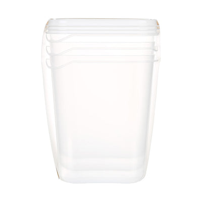 Food Container 3PCS 1800ml (colorful or white lids)