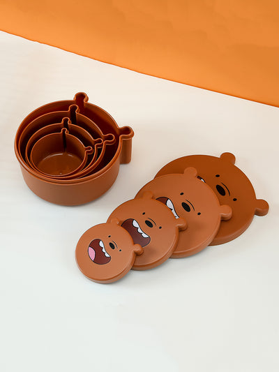 We Bare Bears Food Container-Grizzly