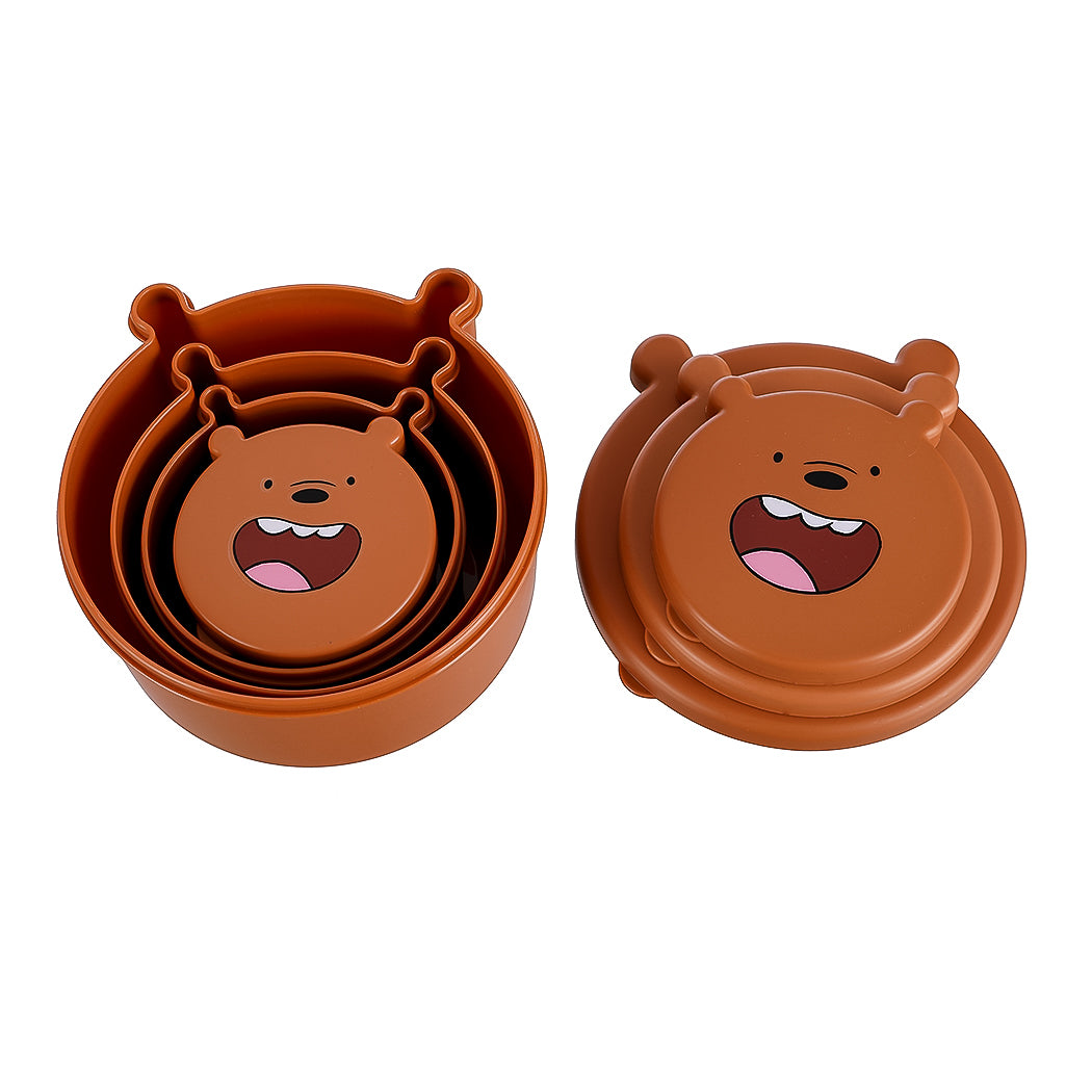 We Bare Bears Food Container-Grizzly