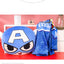 Marvel Collection Cushion&Blanket(Captain America)