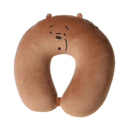 We Bare Bears Adjustable  U-shaped Pillow (Grizzly)