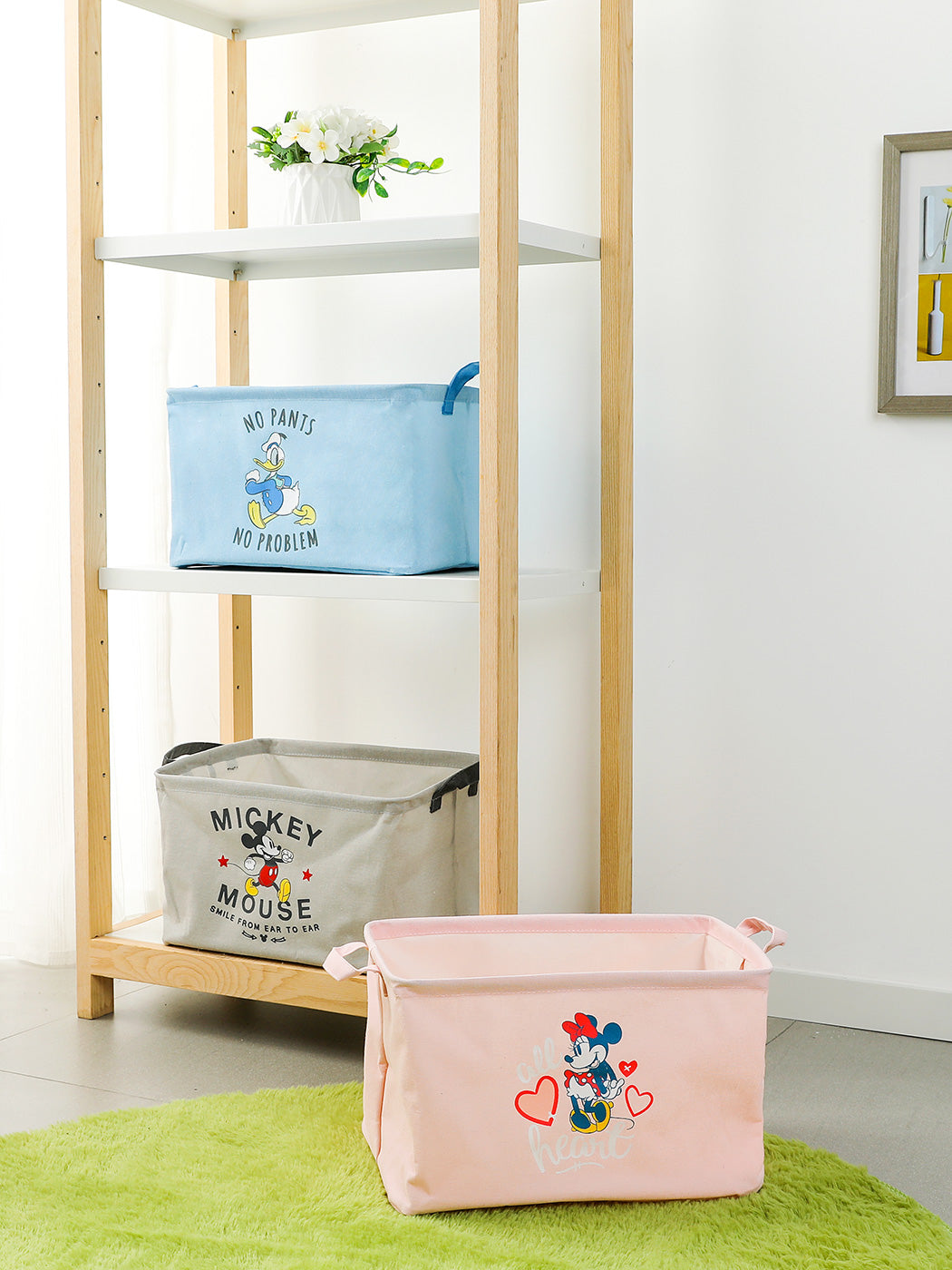 Mickey Mouse Collection Storage Basket