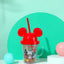 Mickey Mouse Collection Straw Mug with Lid 280ml