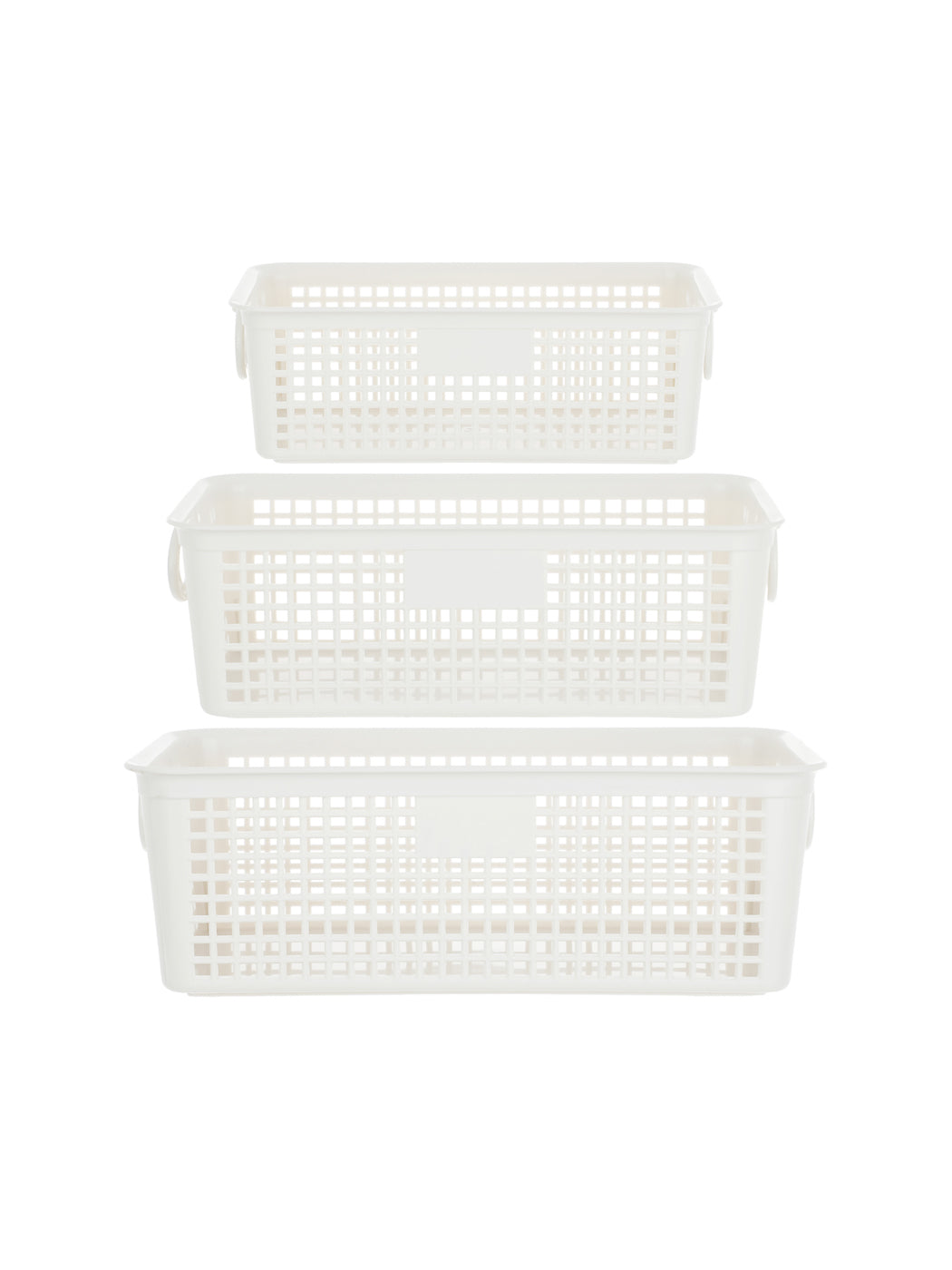 Storage Basket with Double Handles 3pcs