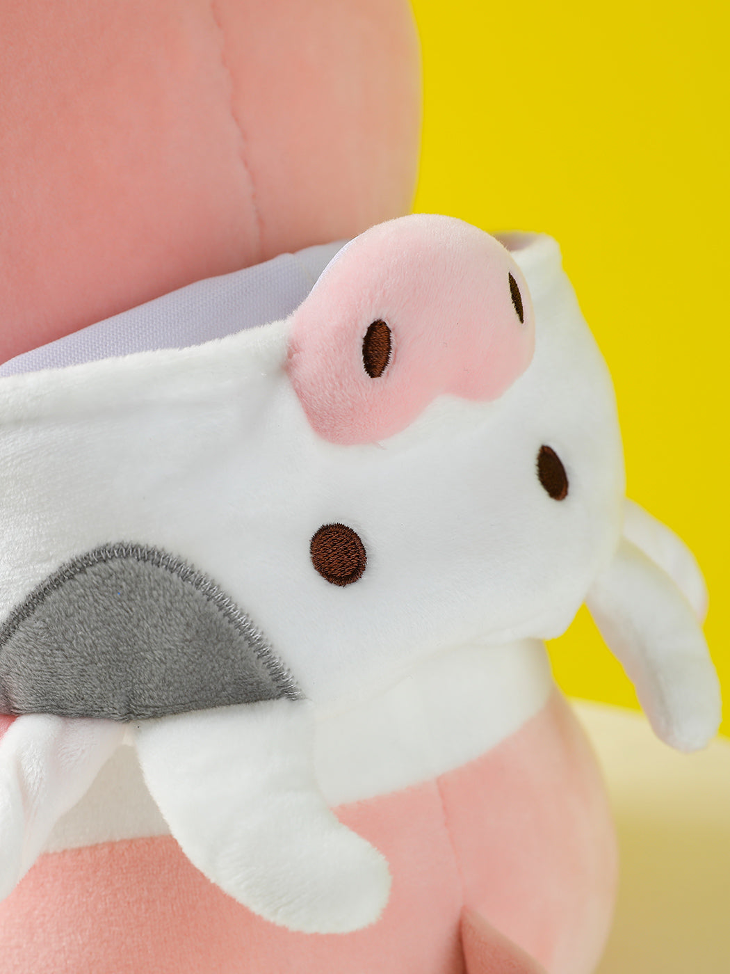 Piglet Plush Toy(Cow Hoodie) 30cm