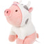 Piglet Plush Toy(Cow Hoodie) 30cm