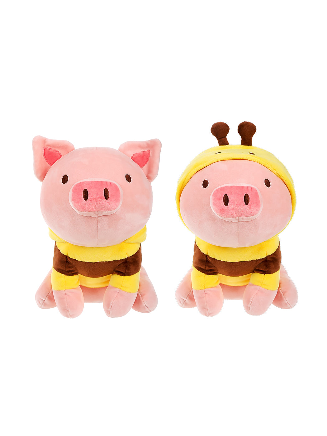 Piglet Plush Toy(Bee Hoodie)