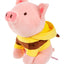 Piglet Plush Toy(Bee Hoodie)