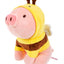 Piglet Plush Toy(Bee Hoodie)