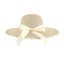 Happy Vacation Straw Hat(Creamy White)