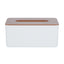 Imitation Wood Pattern Tissue Box (L)