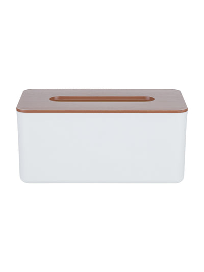 Imitation Wood Pattern Tissue Box (L)