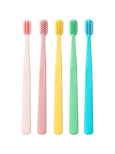 Wide Head Tooth Brushes (5 pcs)