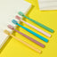 Wide Head Tooth Brushes (5 pcs)