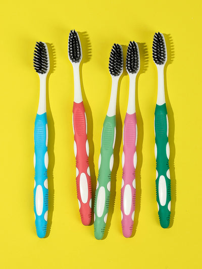 Gum Care Binchotan Toothbrushes (5 pcs)