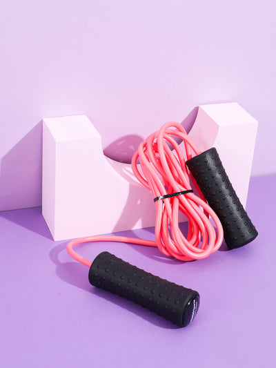 MINISO Sports-Bearing Skip Rope(Coral red)