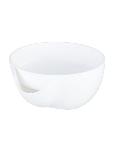 Double-layer Drainage Basket(White)