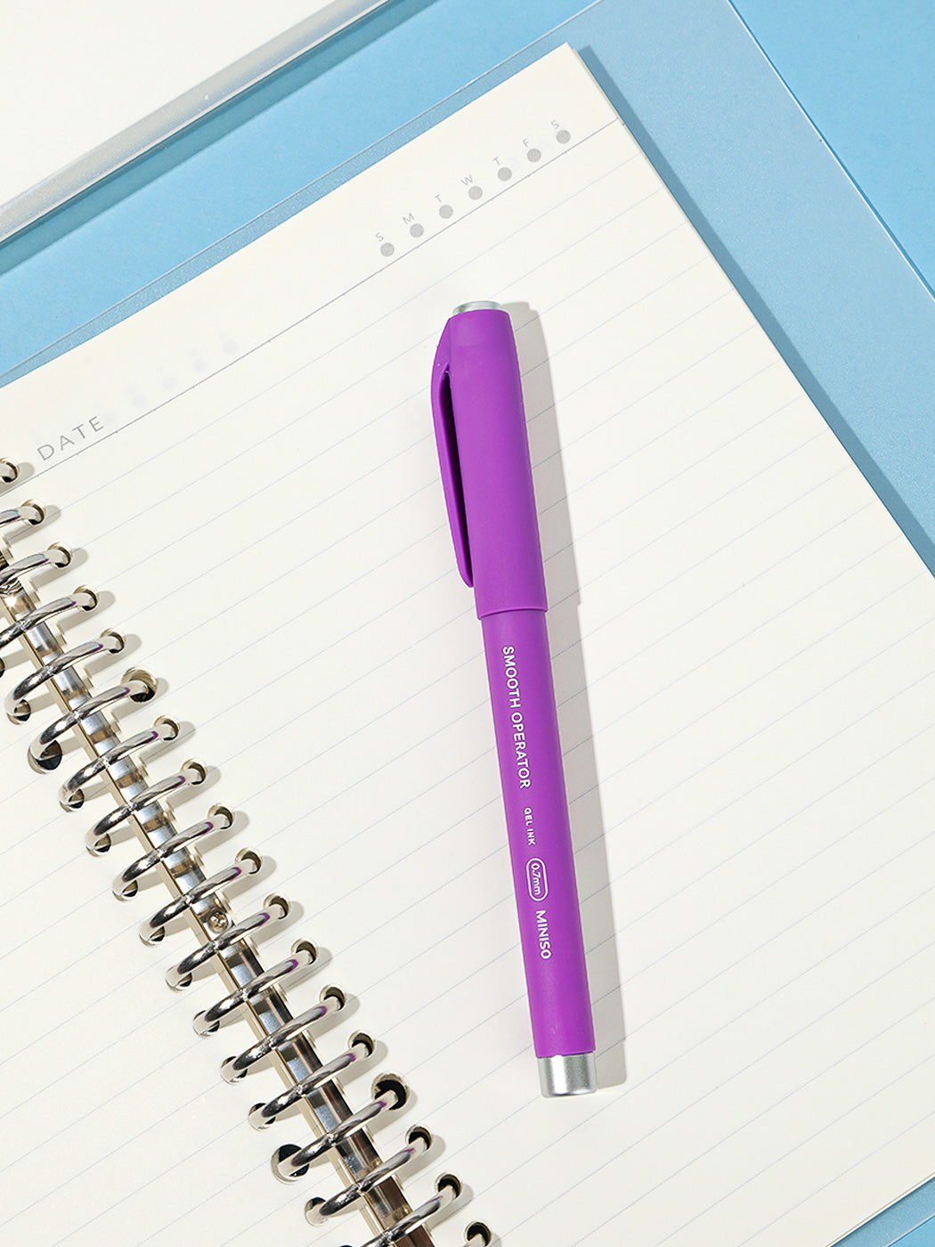 GA701 Gel Pen 0.7mm(Purple,Purple Ink)