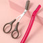 Professional Eyebrow Kit (Eyebrow Razor & Eyebrow Scissor with Comb)