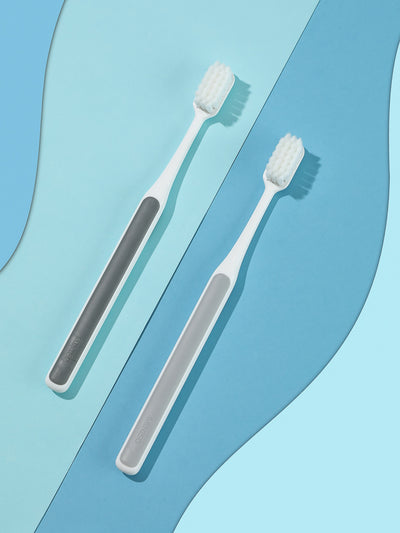 Ultra-Soft Toothbrushes with Fine Dense Bristles (2 pcs)