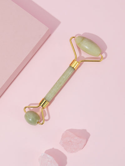 Jade Double-Head Face Massage Roller