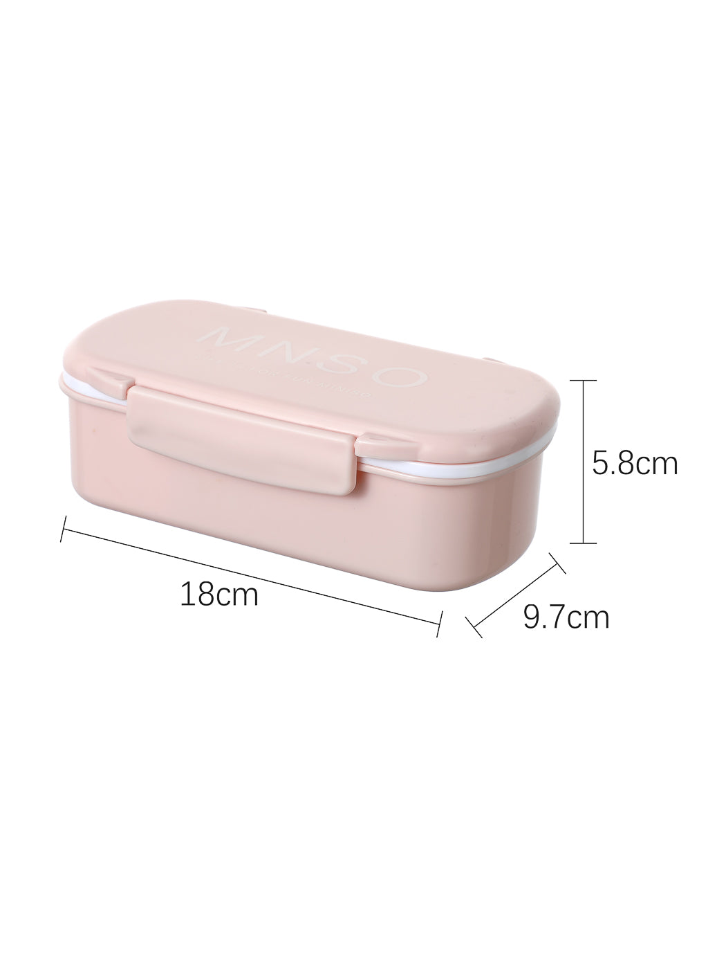 MNSO Bento Box 510mL(Pink)