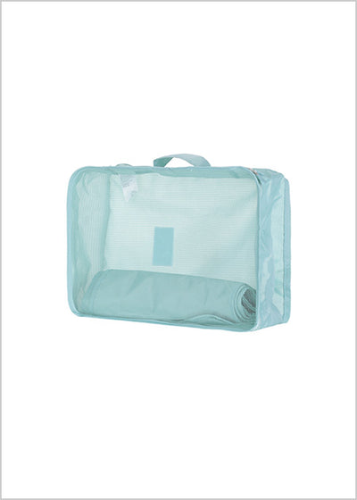 Foldable Travel Organizer Bag 4 Pack (Green)