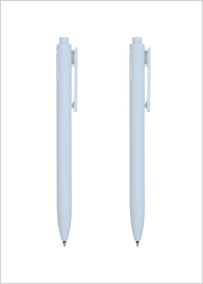 Retractable Gel Pen 0.7mm (Haze Barrel, Light Grey