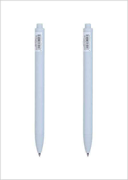 Retractable Gel Pen 0.7mm (Haze Barrel, Light Grey