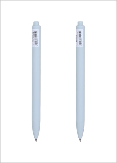 Retractable Gel Pen 0.7mm (Haze Barrel, Light Grey