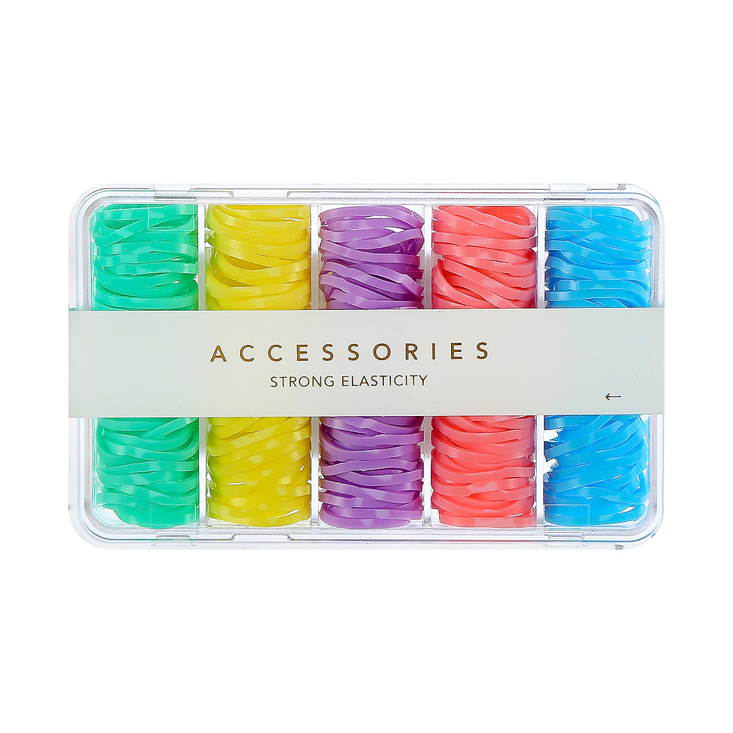 Disposable Small Rubber Band,150 pcs(Assorted)