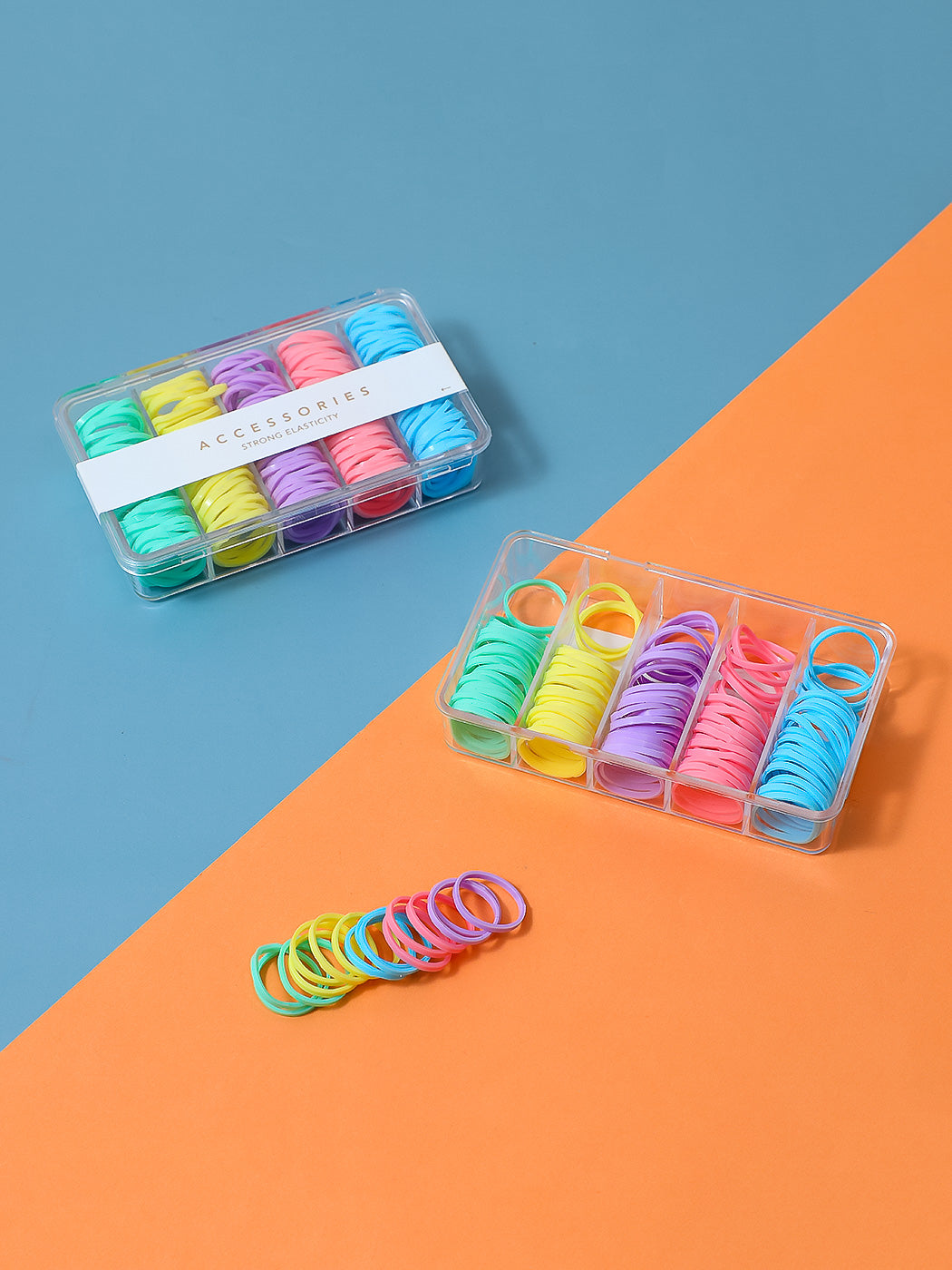 Disposable Small Rubber Band,150 pcs(Assorted)