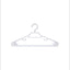 Cloth Hanger 5 Pack,White