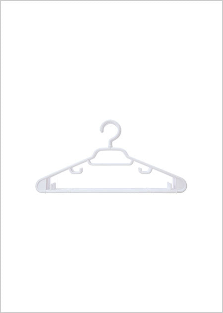 Cloth Hanger 5 Pack,White