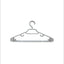 Cloth Hanger 5 Pack,Grey