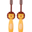 Little Lion Soft Bristles Toothbrushes For Kids (2 pcs)