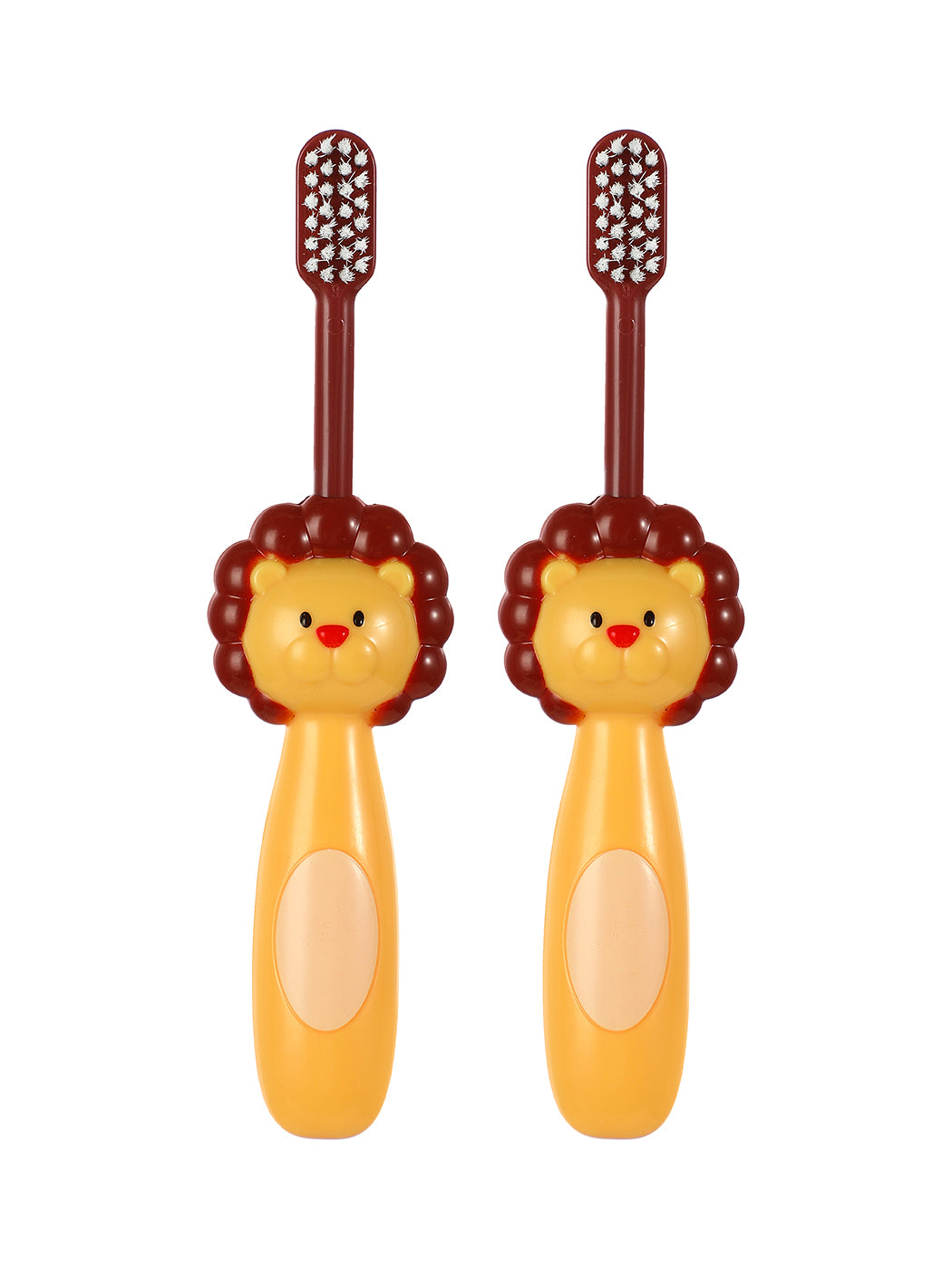 Little Lion Soft Bristles Toothbrushes For Kids (2 pcs)