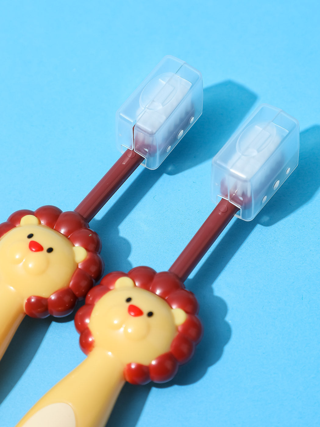 Little Lion Soft Bristles Toothbrushes For Kids (2 pcs)