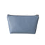 Minimalist Trapezoid Solid Color Cosmetic Bag(Blue)