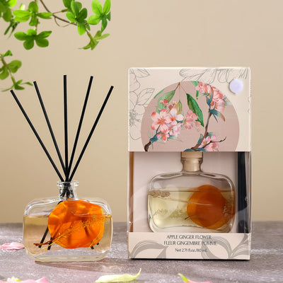 Flower in Water Series Reed Diffuser (Apple Ginger Flower) 80ml