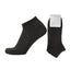 Breathable Mesh Men's Ankle Socks 3 Pairs (Black)